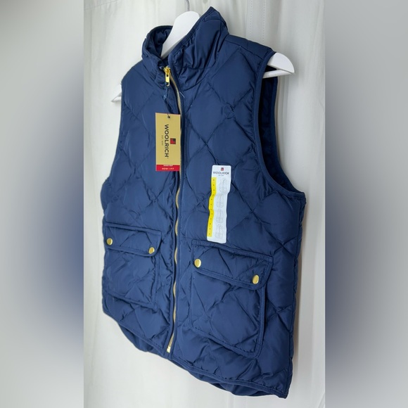Woolrich Women’s Quilted Duck Down Vest size M - Picture 3 of 9